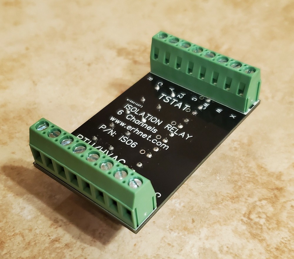 ISO6 Isolation Relay Module, fixes System Protect issue on ADC-T3000 Thermostat