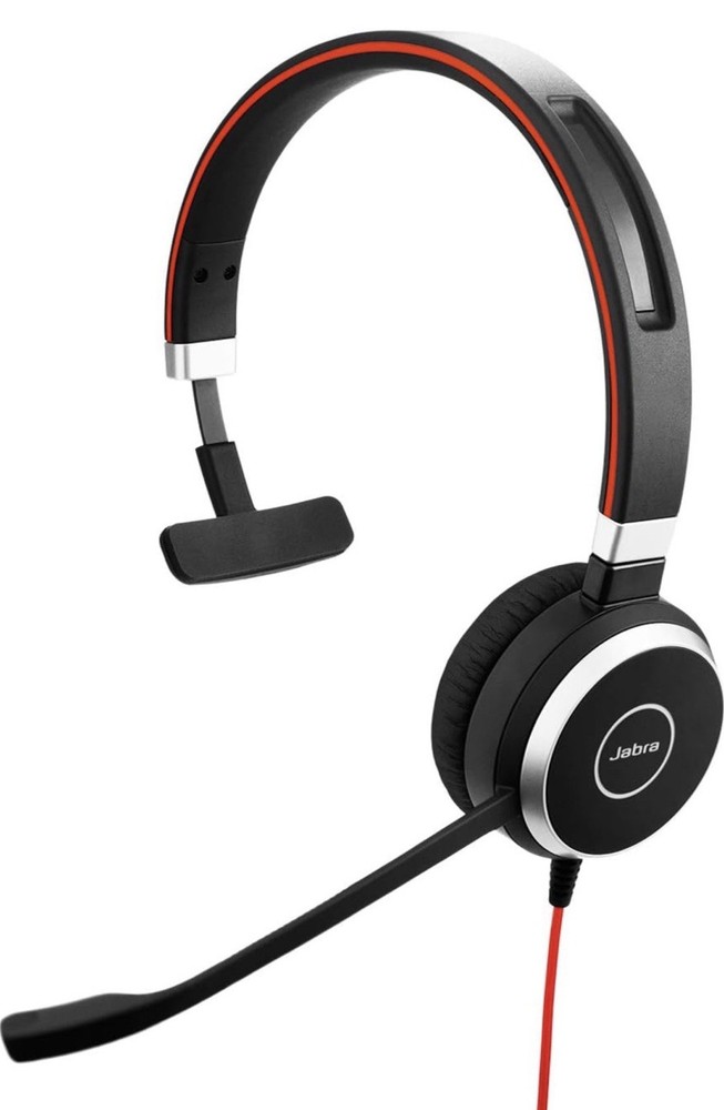 Jabra Evolve 40 Mono - Headset, On Ear - Wired - NEW