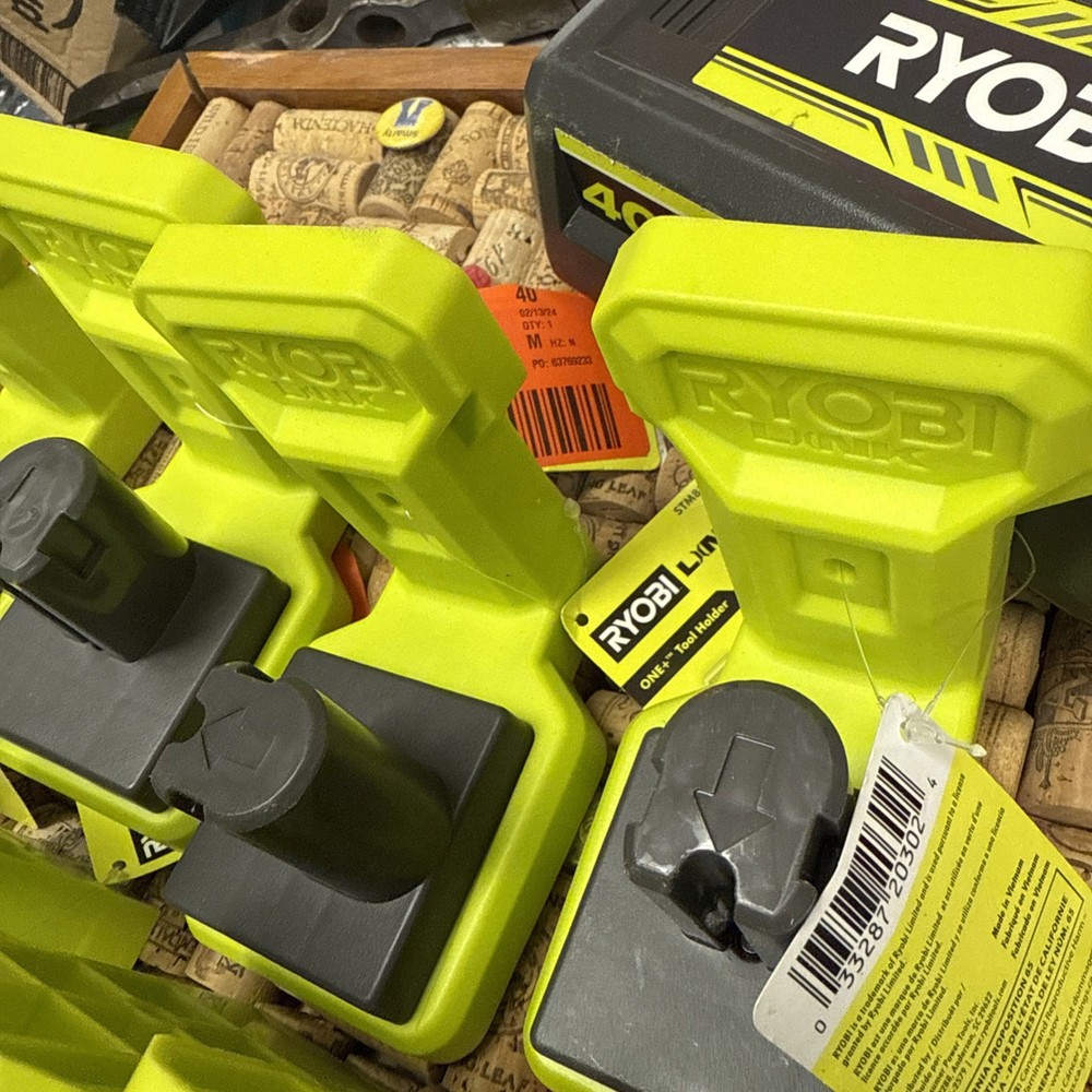 Ryobi LINK Tool Holder For-Ryobi One Electronic Tools Wall Mount Bracket 2 pcs