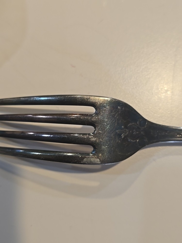 Antique Hall & Elton Silverplate Flatware Circa 1877 - 6 Dinner Forks