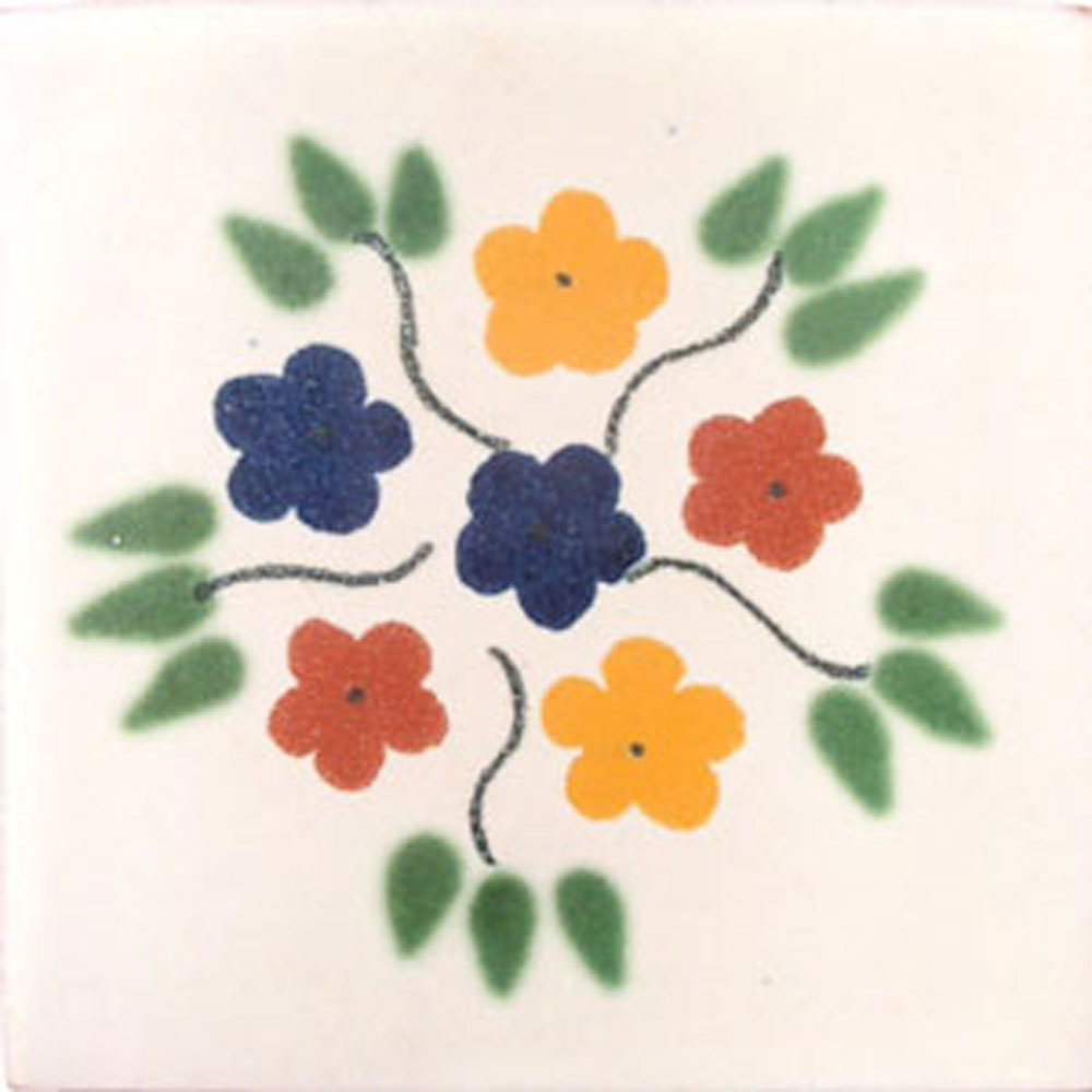 #C005 MEXICAN CERAMIC HANDMADE TALAVERA TILE SETS