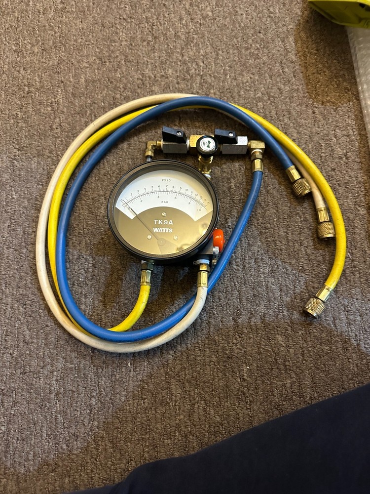 Watts Regulator TK-9A Backflow Preventer Test Kit Preowned TK9A