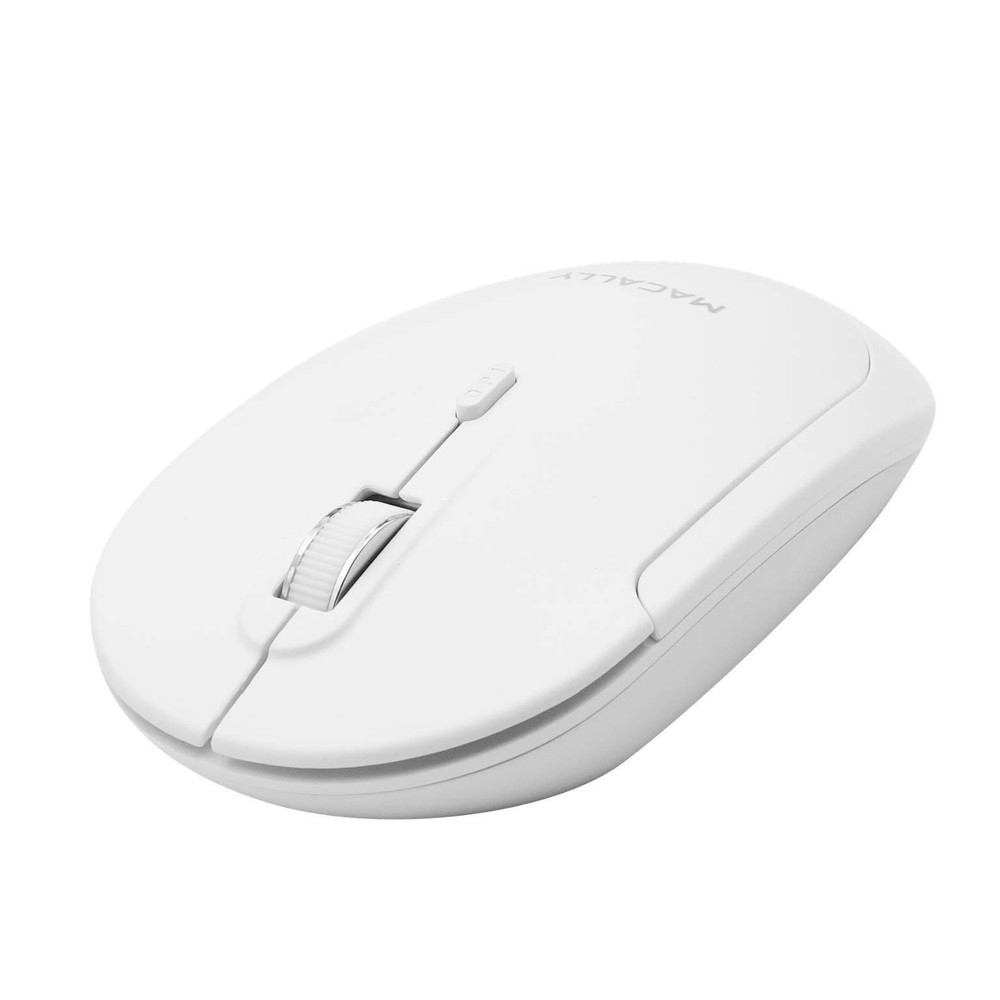 Macally Wireless Number Pad for Mac & PC and a Wireless Bluetooth Mouse, Work...