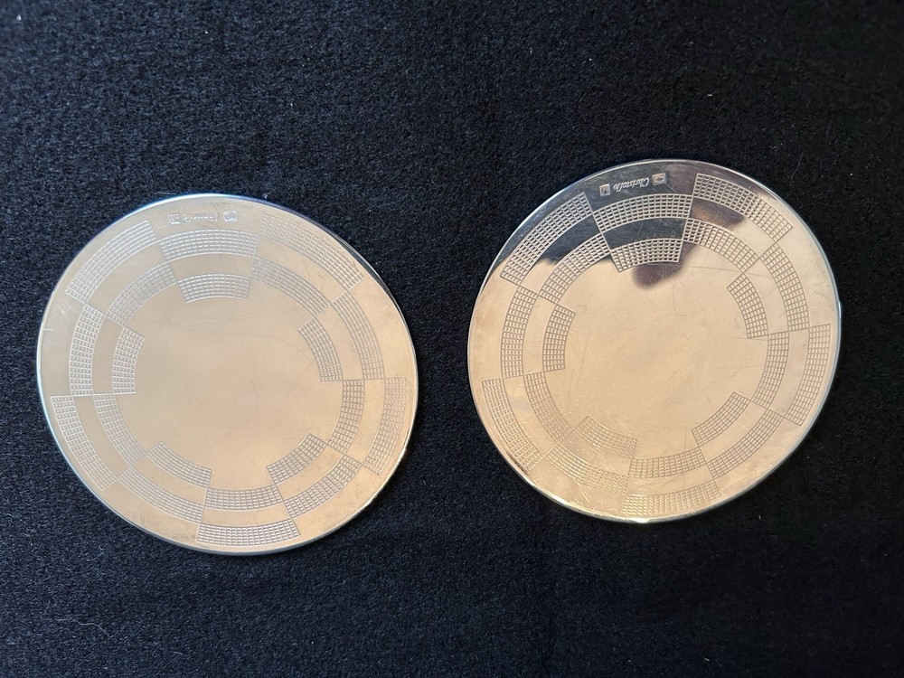 Christolfe Silverplate Coasters