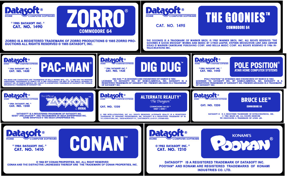 Commodore 64 Games on Floppy Disks / Read Description