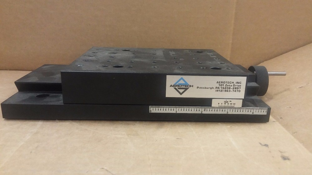 AEROTECH AMS-4 X Axis Manual Linear Stage