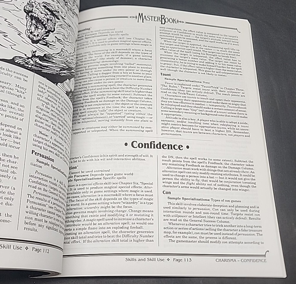 WEG: MasterBook System Core Rulebook