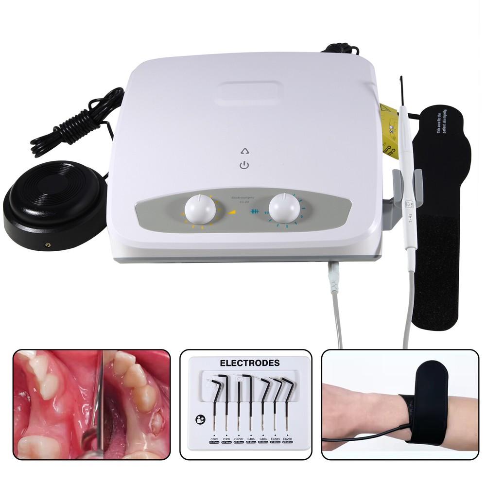 Electrosurgery Unit Dental Electro Dentisty System - High Frequency 7pcs Knife