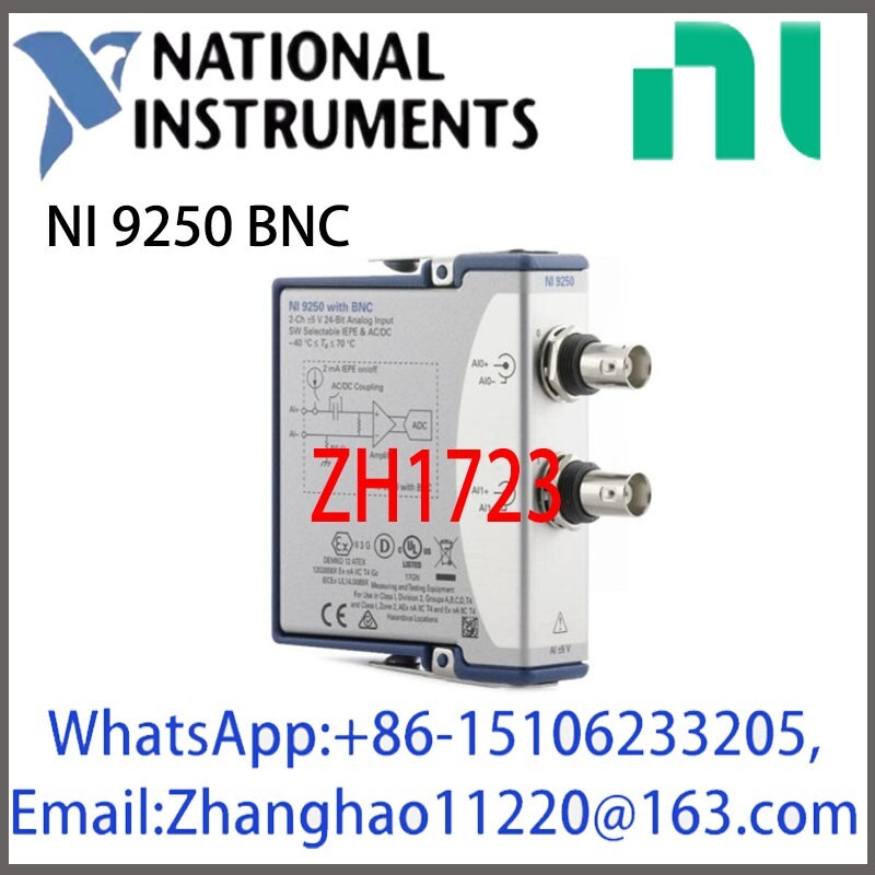 NI 9250 C-Series Sound and Vibration Input module 783827-01