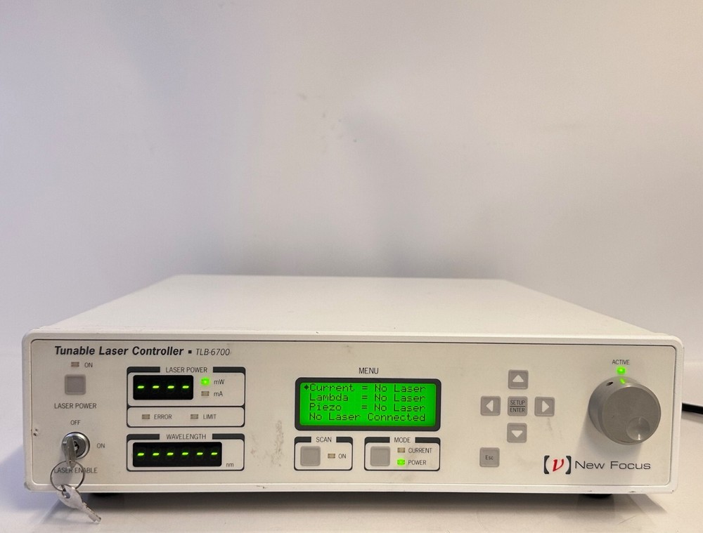 New Focus TLB-6700-LN Tunable Diode Laser Controller