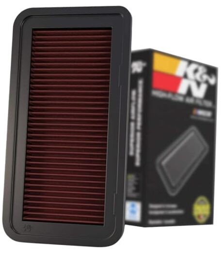 High-Flow Original Lifetime Engine Air Filter: Increase Power: Premium,