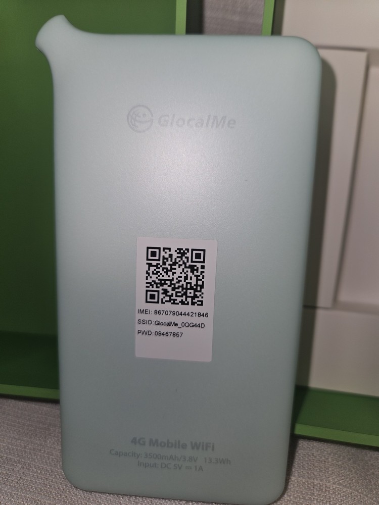 GlocalMe Mobile Hotspot 4G FirstG Model GLMU18A01