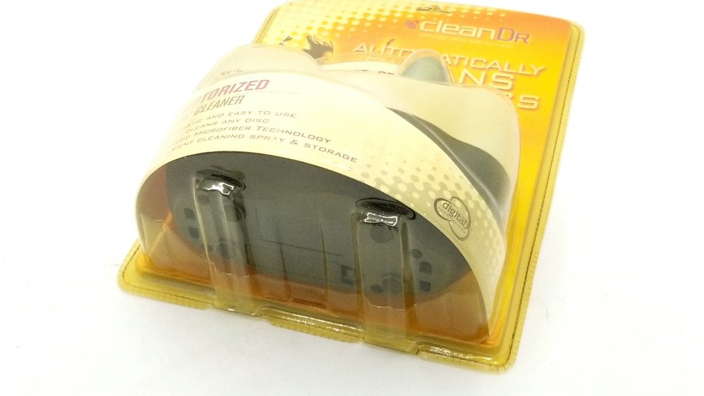 Clean Dr. Motorized Automatic Disc Cleaner 2004 NOS New Sealed