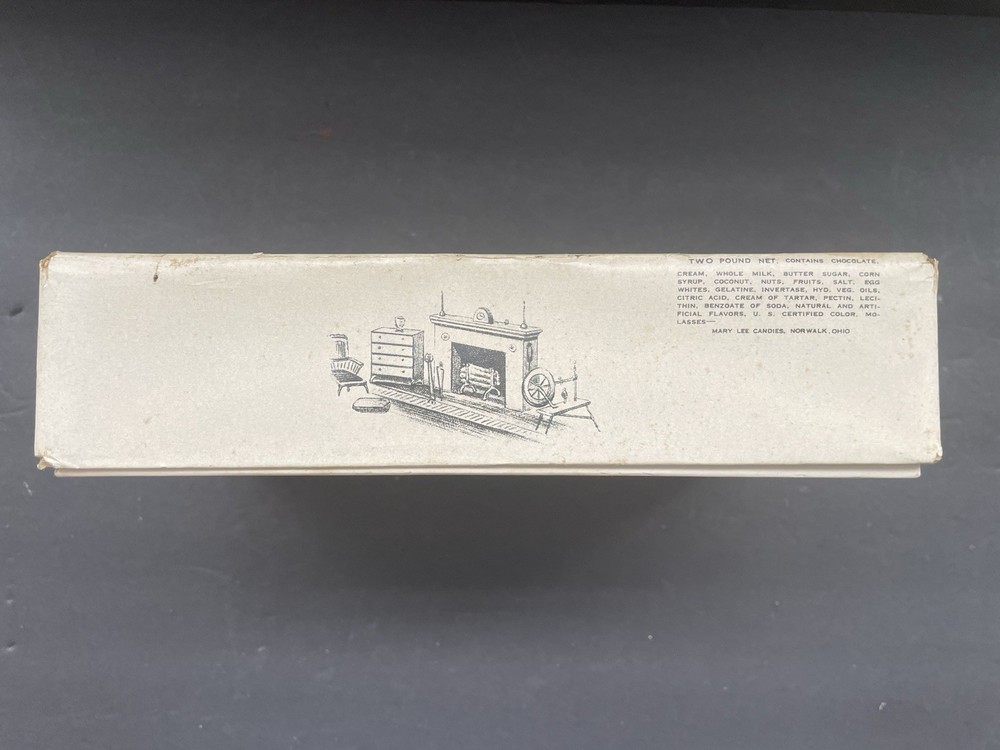 Mary Lee Old Time Candies box vintage empty