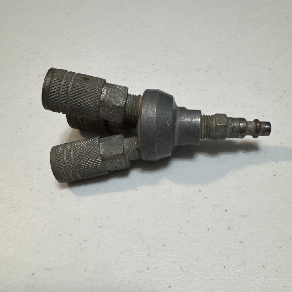 3-Way Triple Quick Fitting Snap Disonnet Coupler for Air Tools!