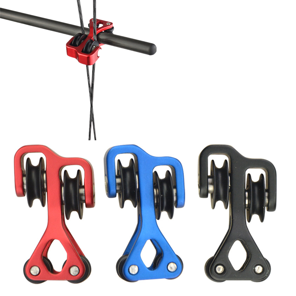 Archery Cable Slide Roller Aluminum String Splitter Glide Separator Compound Bow