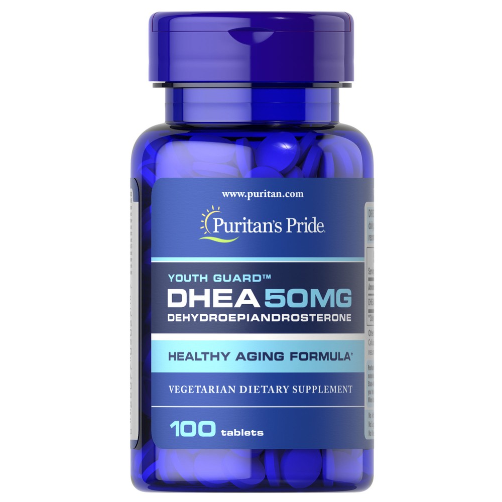 Puritan's Pride DHEA 50 mg - 100 Tablets