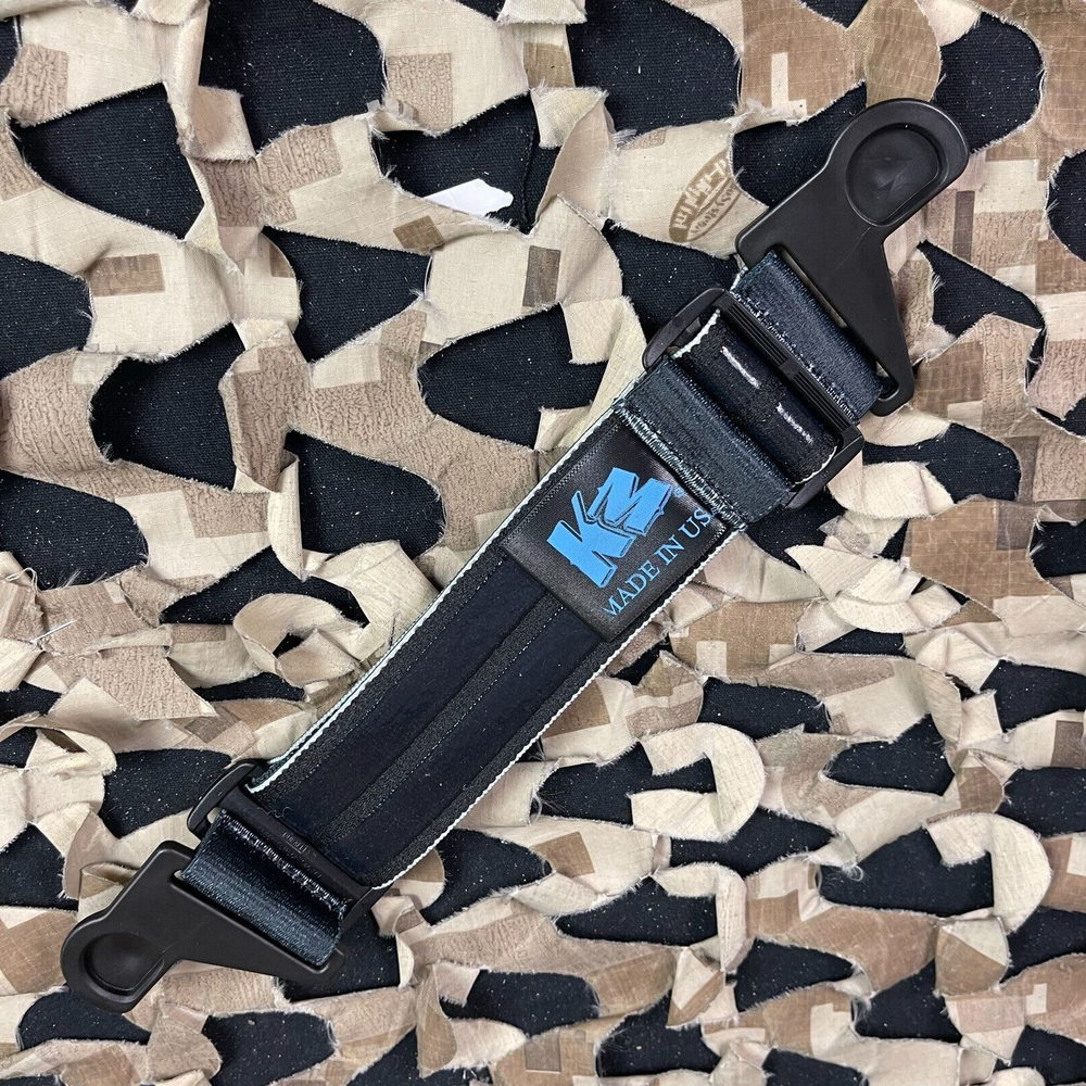 NEW KM Paintball EVS Goggle Strap - Warning