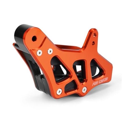 Motorcycle Chain Guide Aluminum Compatible with KTM orange