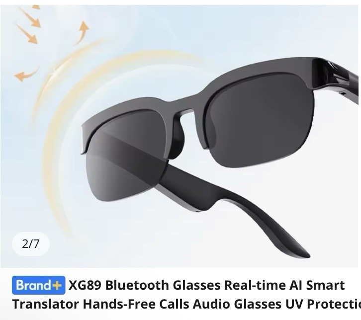 XG89 AI Wireless Glasses