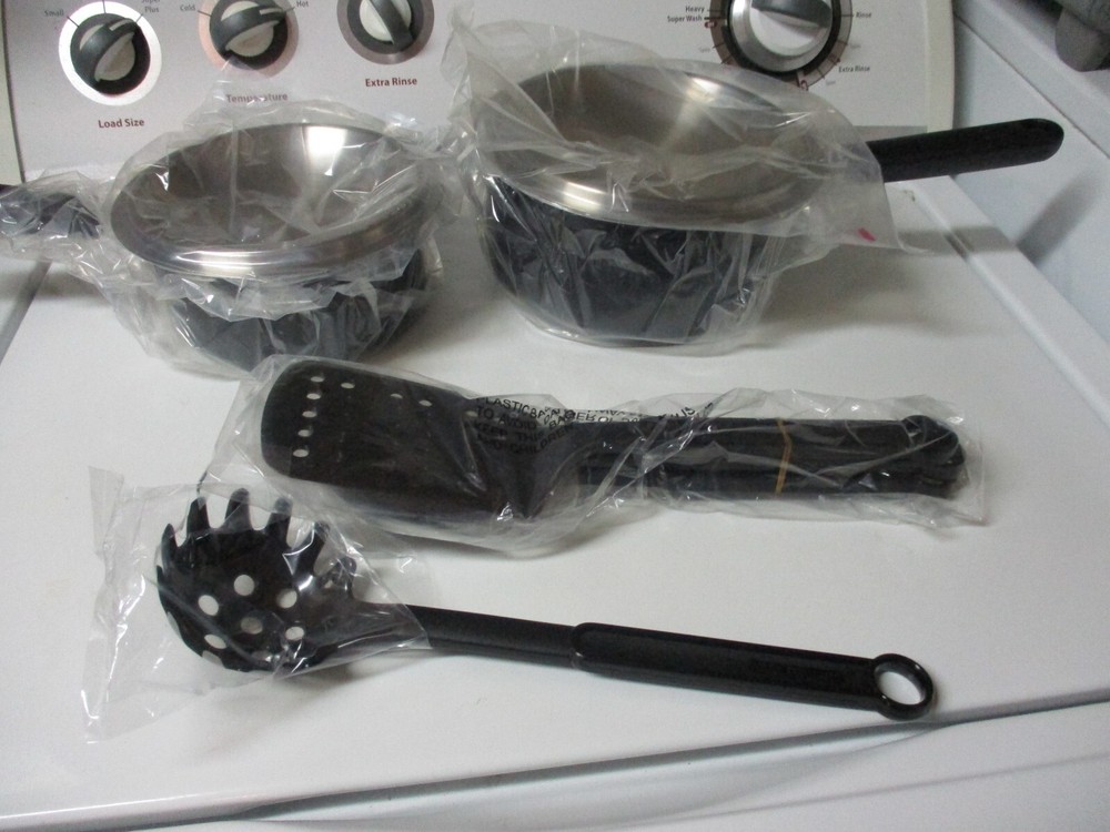 Farberware 14 Piece Nonstick Pots & Pans Set Cookware New 🚢