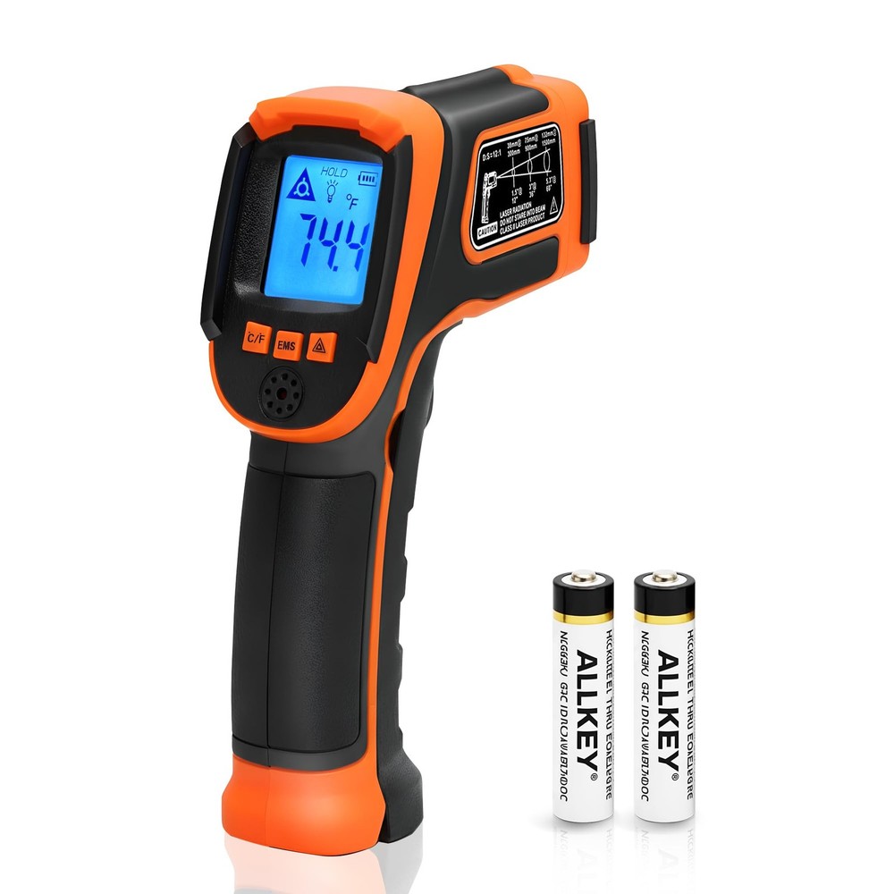 Infrared Temperature Gun - Handheld Surface Infrared Thermometer for Griddle,...