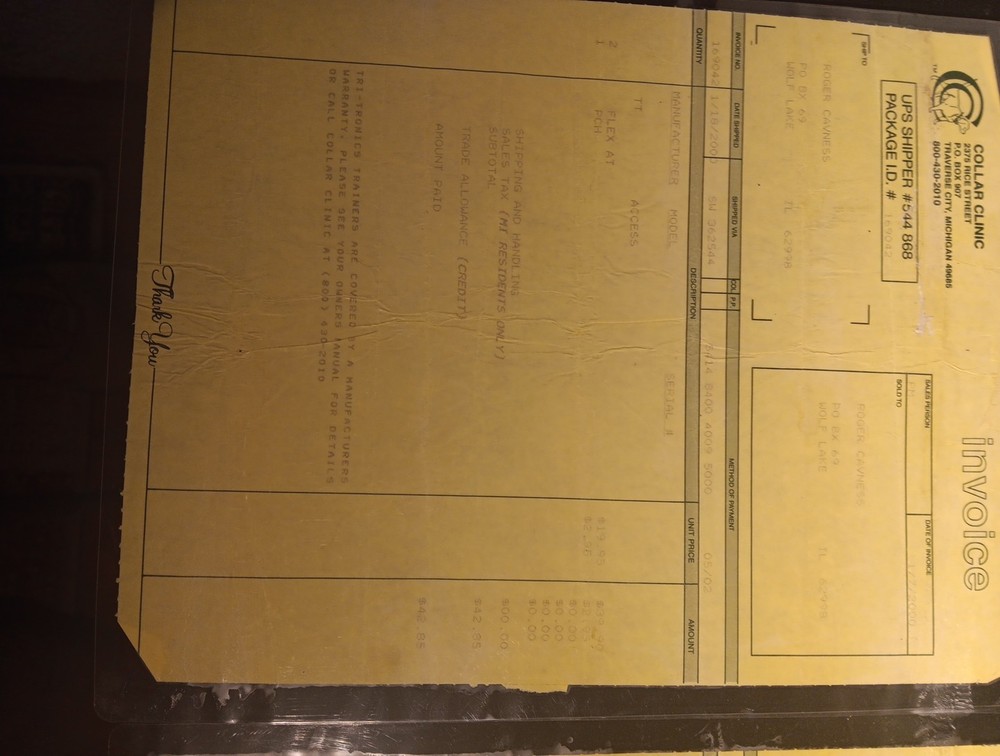 electric dog training collar