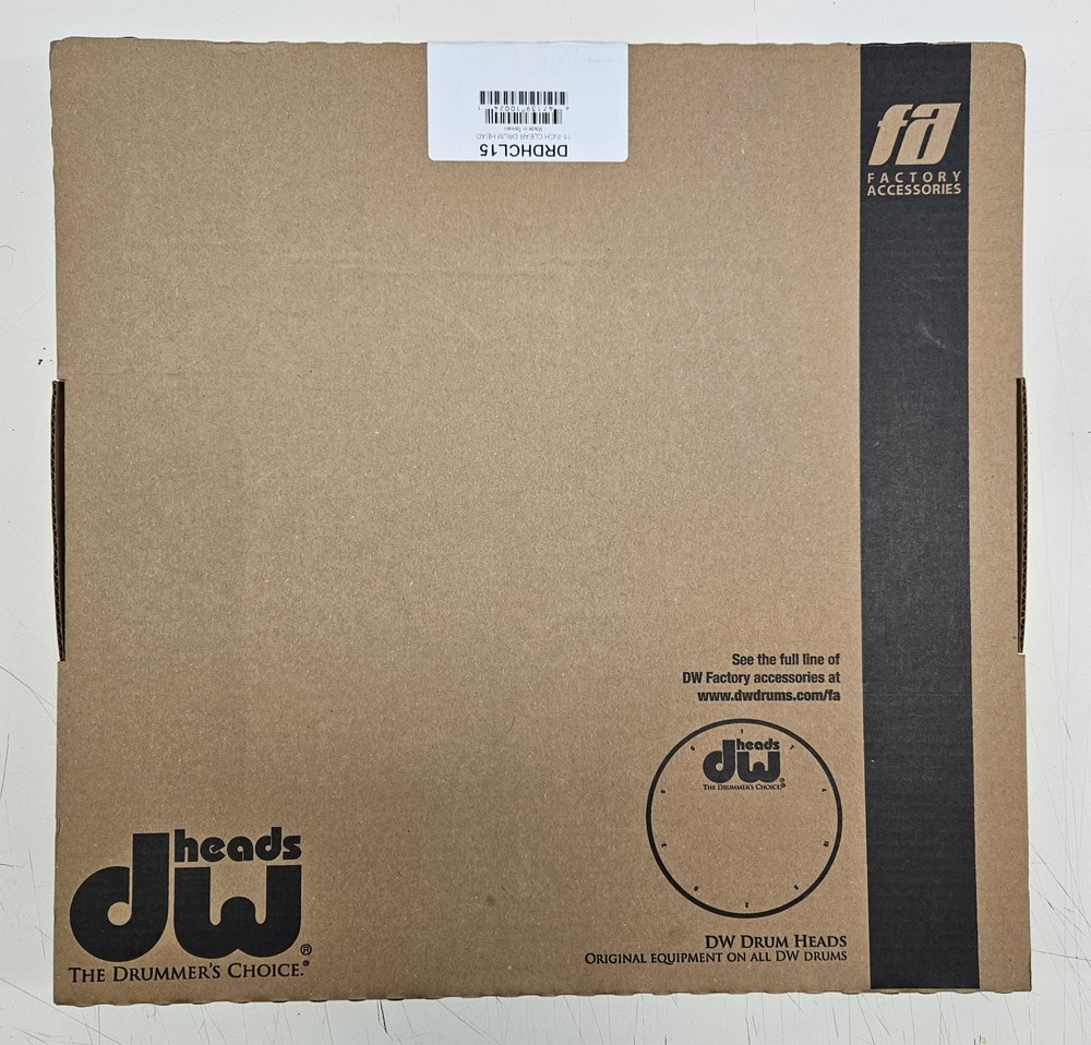DW Clear Drum Head - 15"