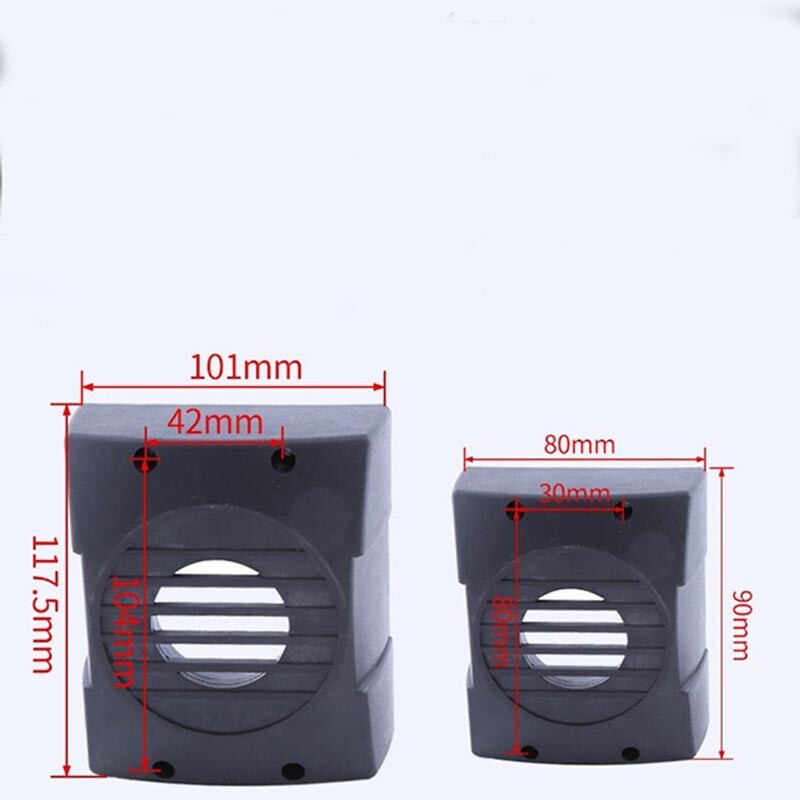 Round Type 800W Air Cooling Spindle Fans Plastic Material