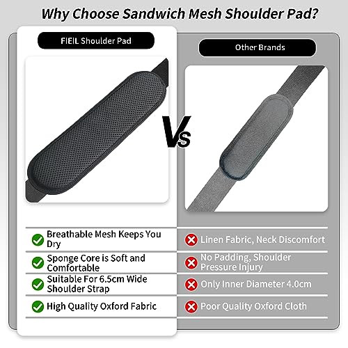 Extra Thick Shoulder Strap Pad, Universal Replacement Shoulder Pad, for