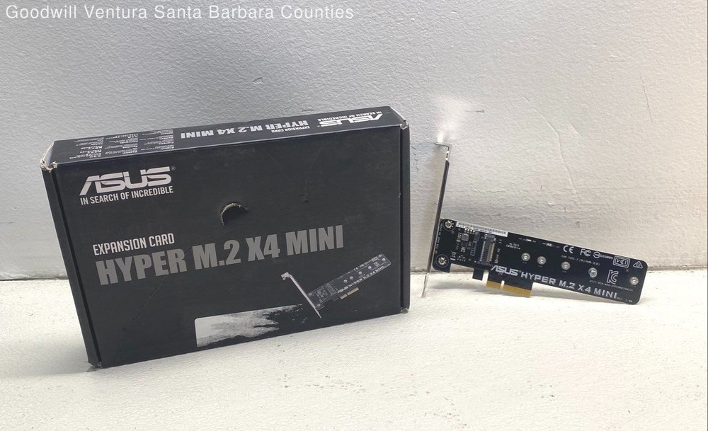 Asus Accessory Hyper M.2 X4 Mini Card (Untested)