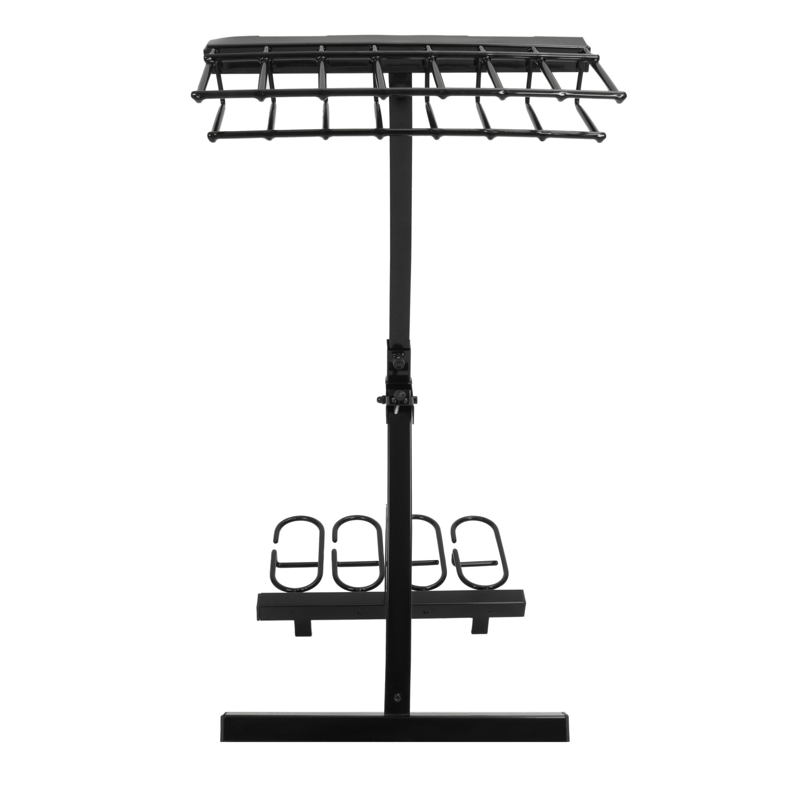 Folding Gun Rack Freestanding Rifle Pistol Storage Rack Stand For Shooting Range