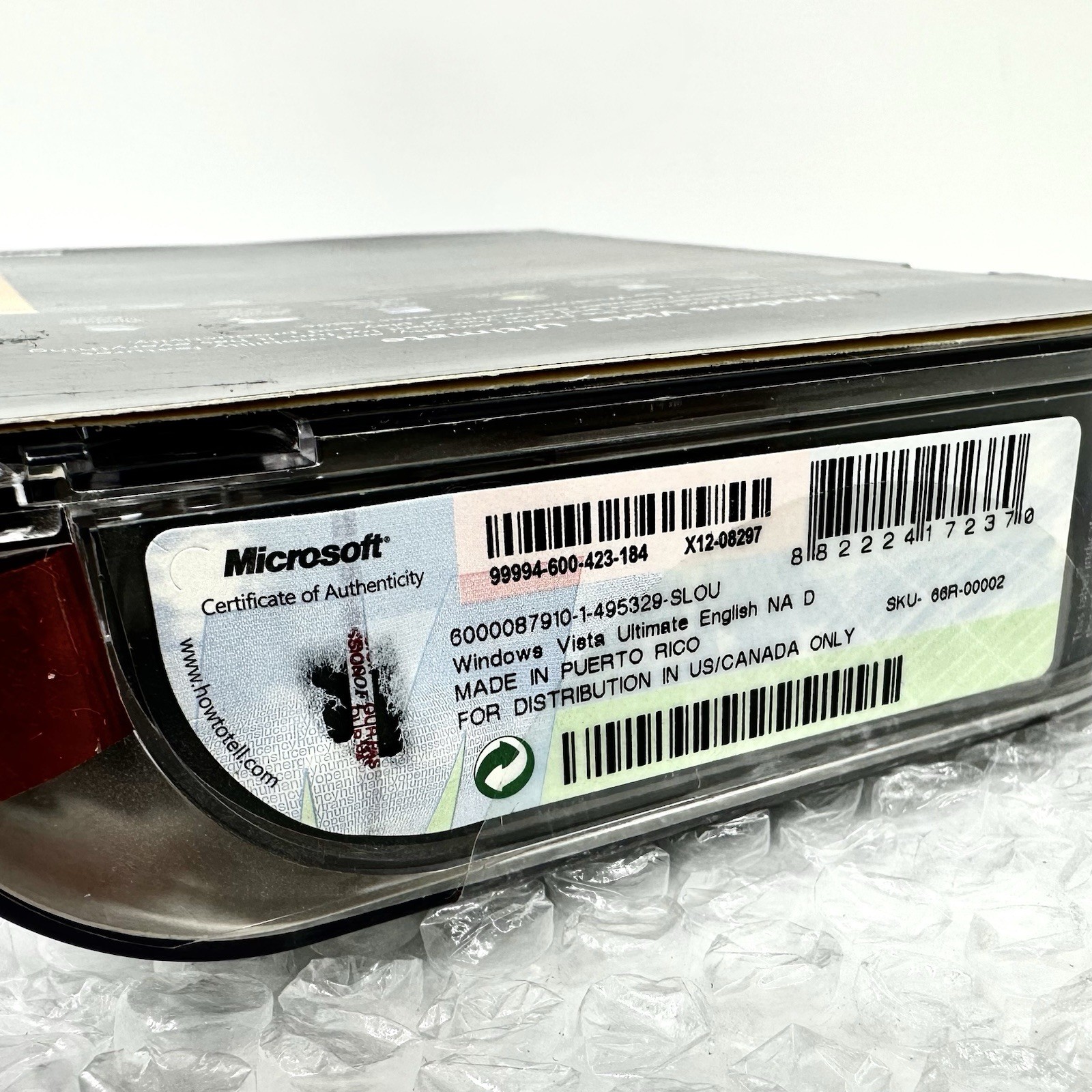 *NEW* MICROSOFT WINDOWS VISTA ULTIMATE (Full 32 Bit & 64 Bit Version) OS SEALED