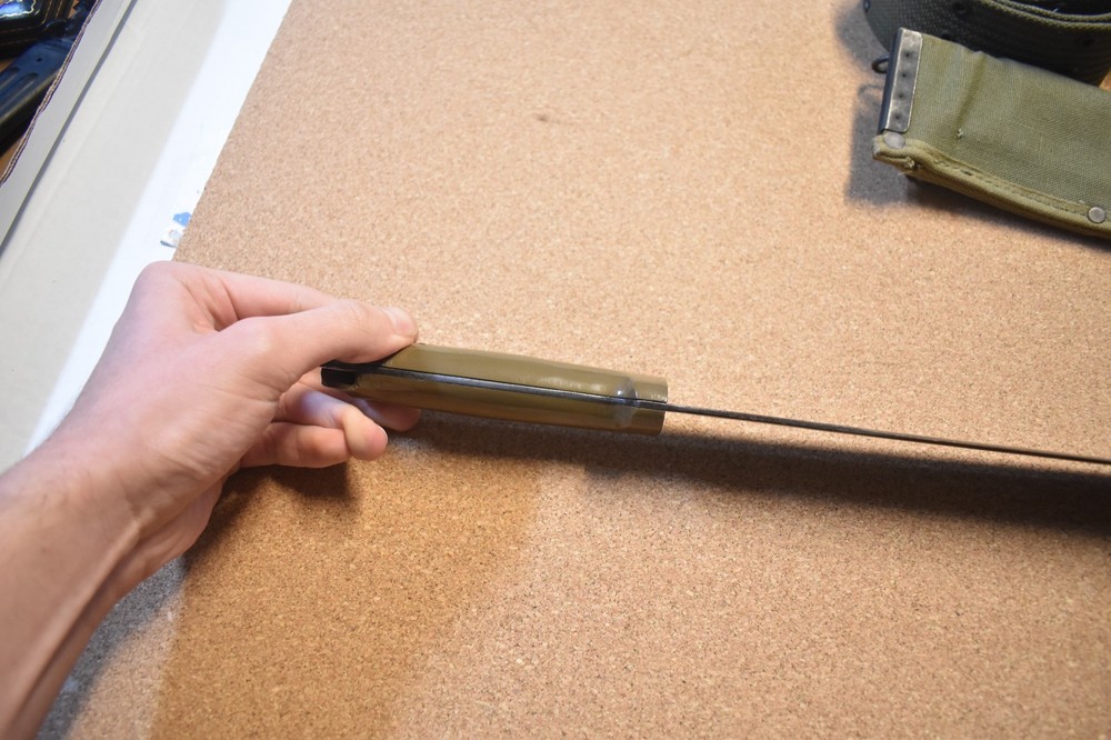 WW2 US Navy 1942 Machette w/ Web Belt