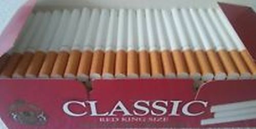 Classic Red Full Flavor King Size - 12 Boxes - 200 Tubes Box
