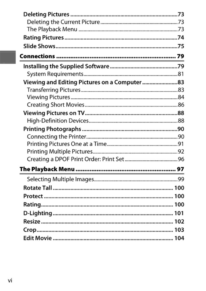 Nikon 1 J2 — User Reference Manual Guide — 231 Pages — Printed & Bound in USA