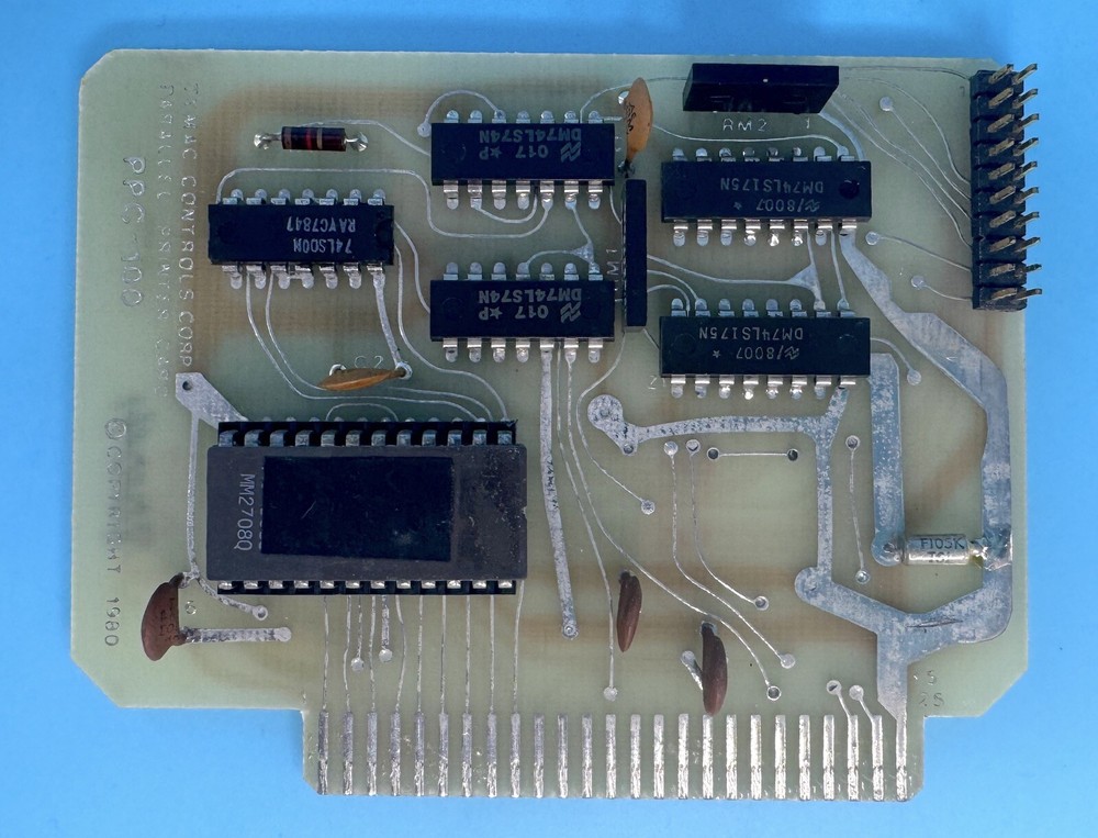 Tymac PPC-100 Parallel Interface Card for Apple II Computers 1980