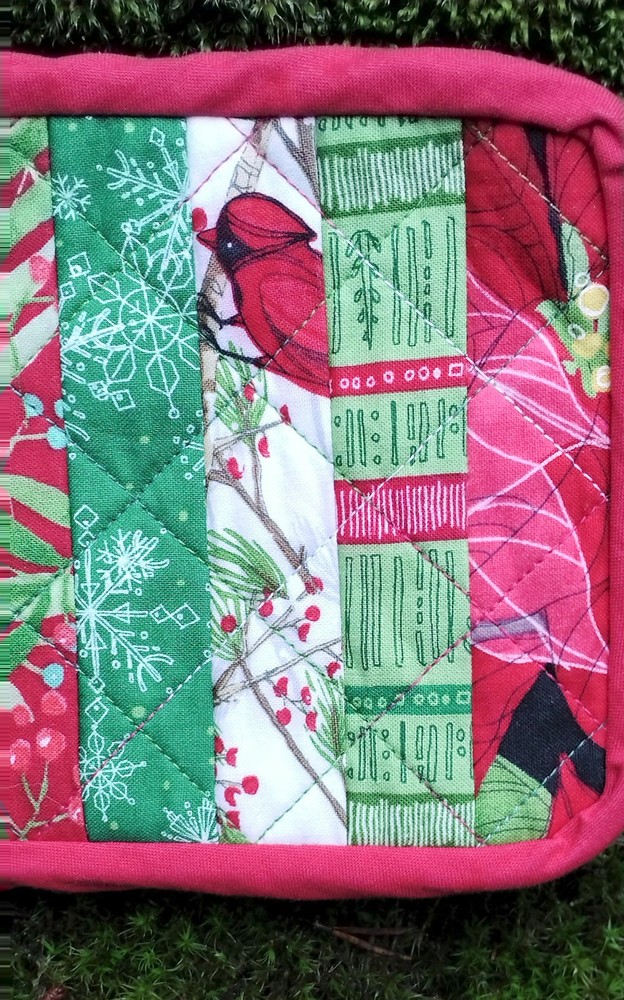 Handmade Quilted Interchangeable Crochet Hook Zippered Storage Case