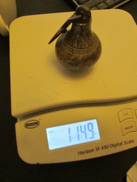 Vintage Brass Scale Weight