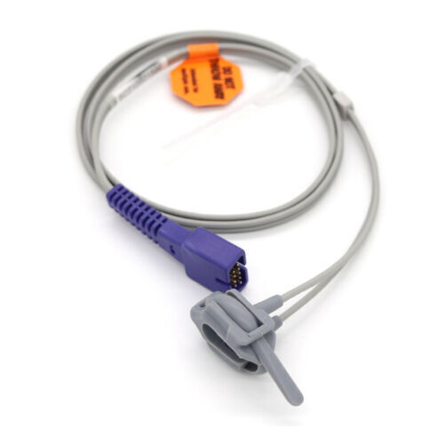 Compatible with Oximax SpO2 Sensor Connect Cable, with 9 Pins Connector