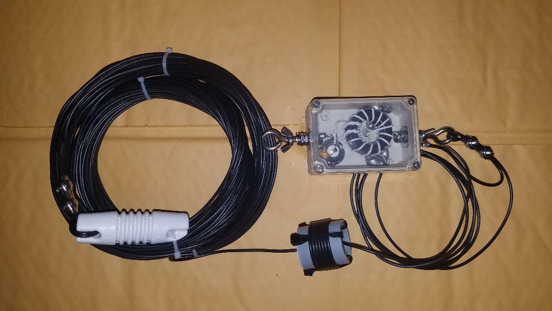 HF End Fed Dipole UJM-EFHW-40-10 200W 40-10m / NO TUNER NEEDED!! / 65 ft long