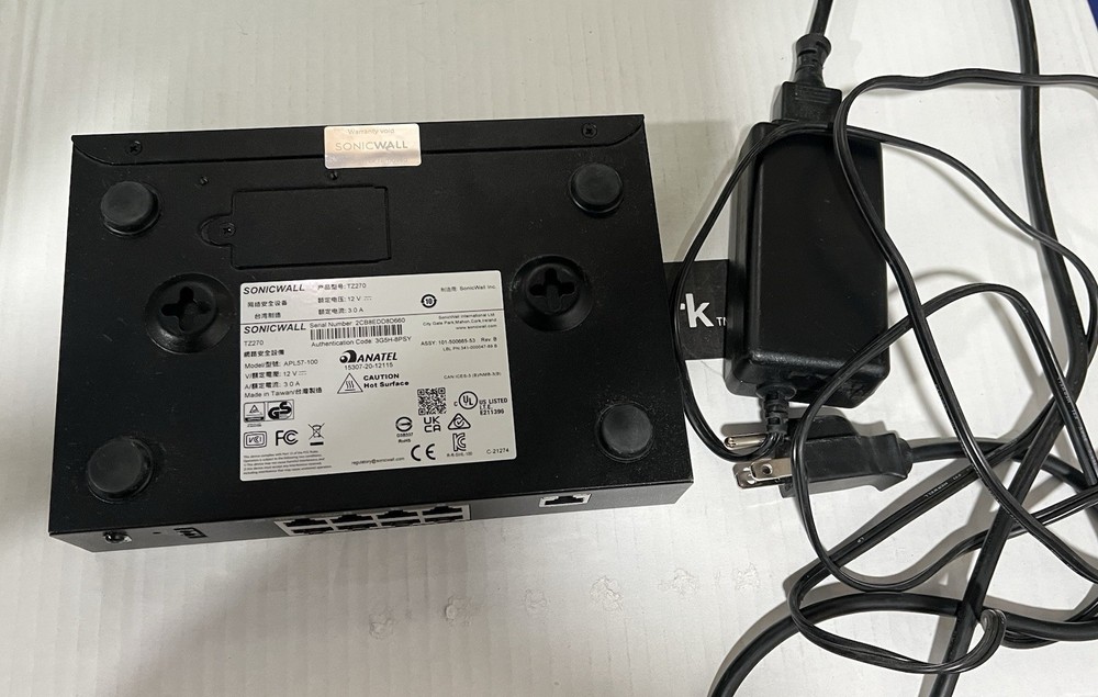 SonicWALL TZ270 High Availability Firewall - Black