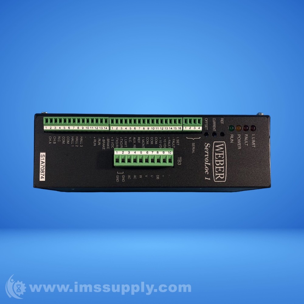 Weber S1A70874 Servoloc1 Servo Controller FNIP