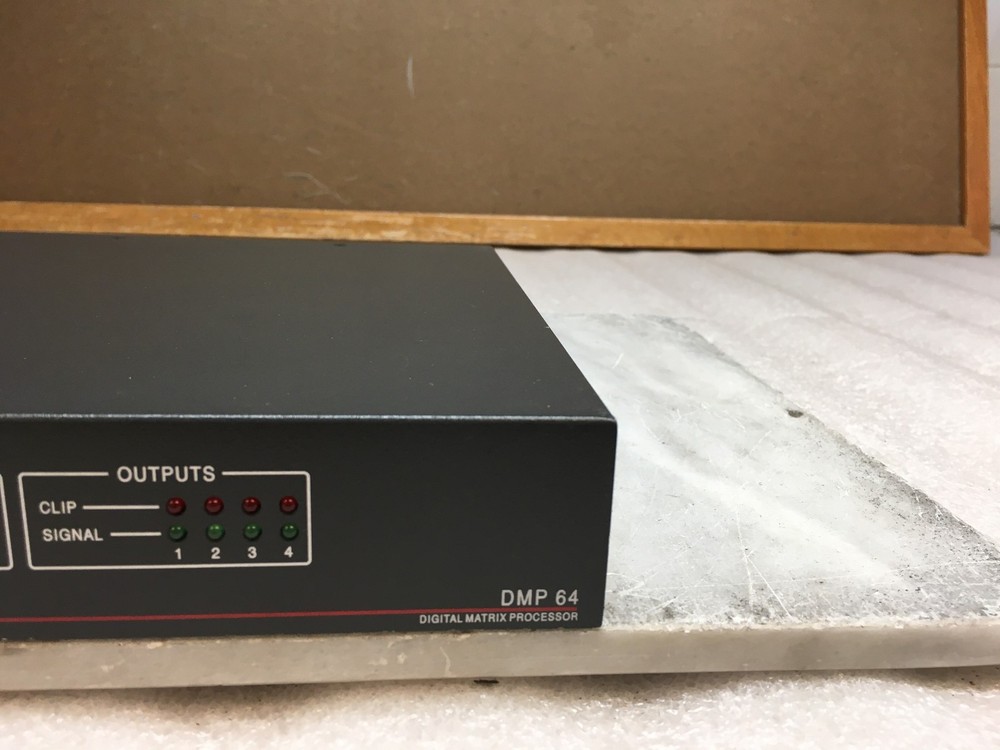 Extron DMP 64 Digital Audio Matrix Processor PWR Adapter Not incl.