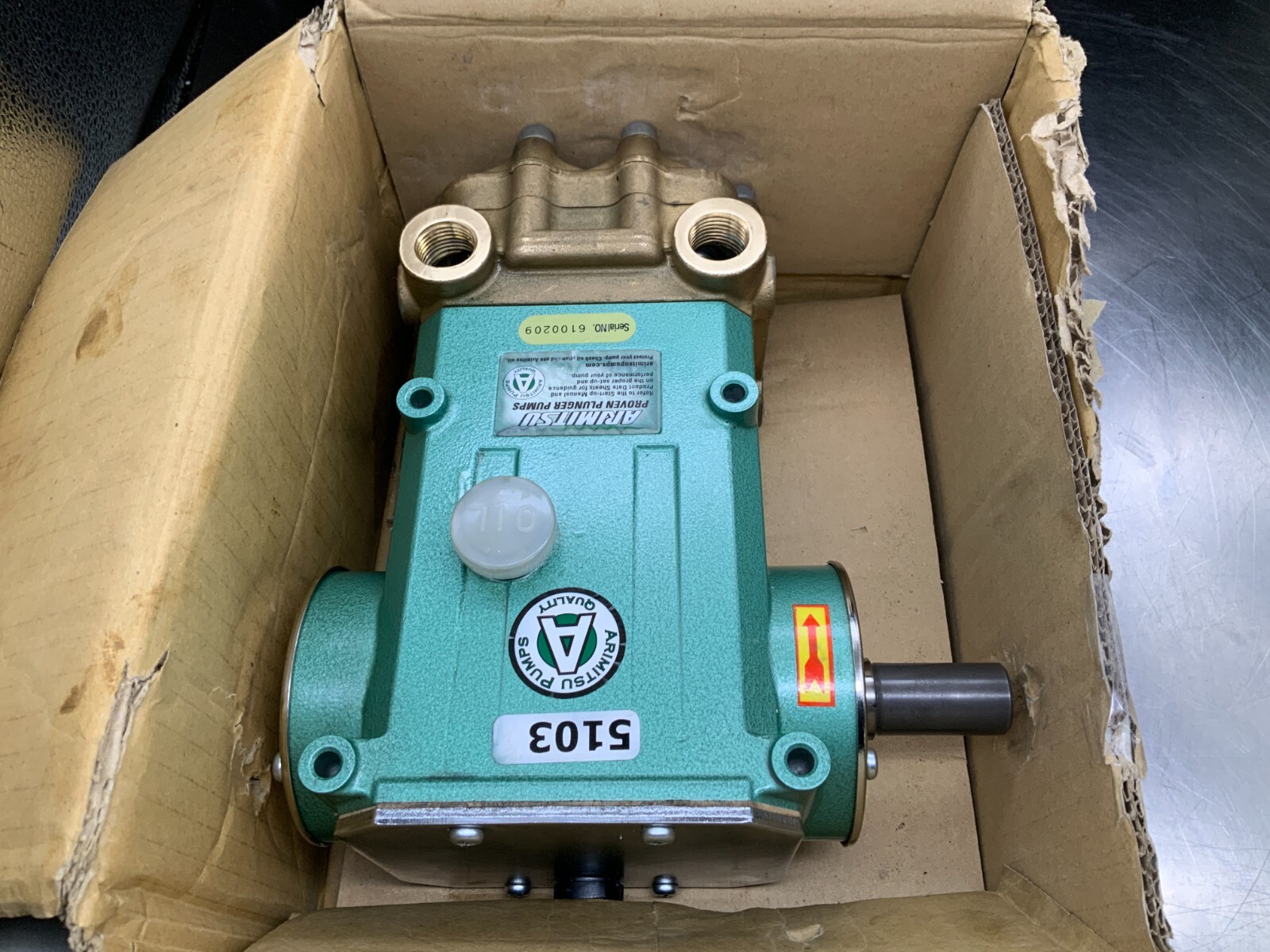 Arimitsu Pumps 5103 Plunger Pump