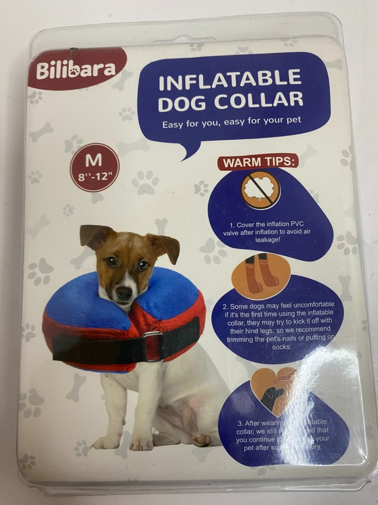 Bilibara inflatable dog collar - Medium