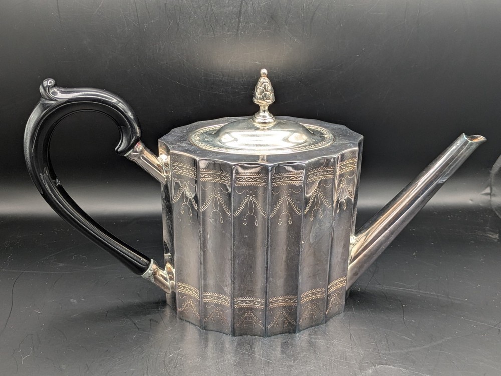 Godinger Vintage Silver Plated Coffee Pot