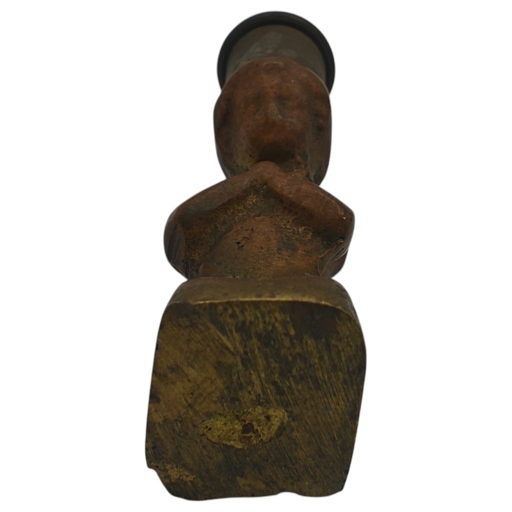 Small Brass Angel Candle Holder