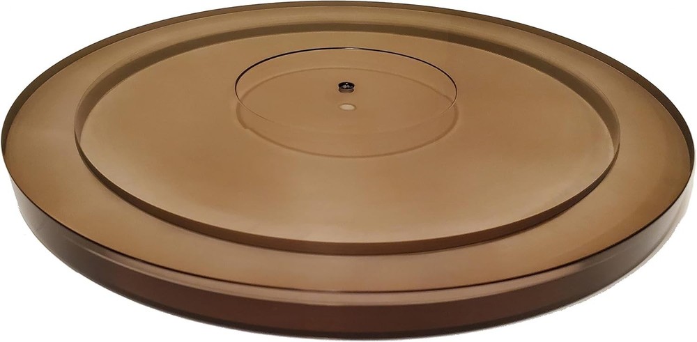 High-Density Dark Grey Acrylic Platter Upgrade for Select Turntables Models