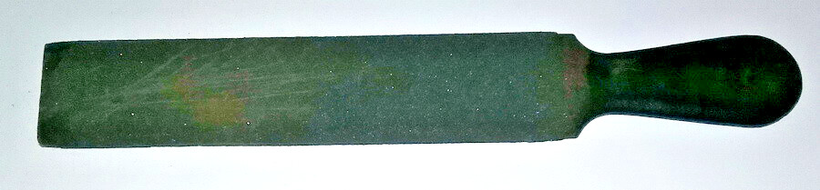 Antique Sharpening Tool For Scissors, The Household Gem , with papers